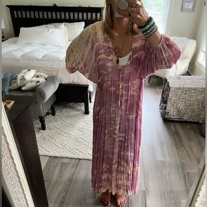 Young Fabulous & Broke tie dye maxi dress